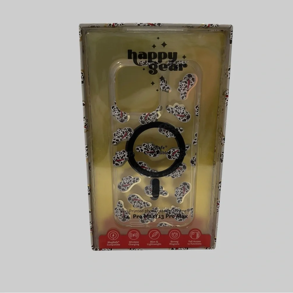 Happy Gear MagSafe Cow Print Cowboy Hat iPhone 14 & 13 Pro Max Case NOB